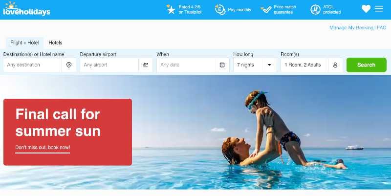 Loveholidays Review | Love Holidays Deals Top10TravelAgents