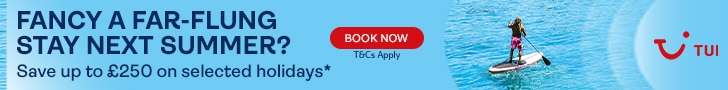 TUI Long Haul Holidays Save £250 | Top10TravelAgents.com